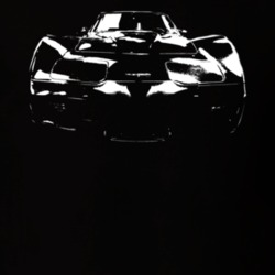 1981 Corvette Grill Dark T Shirt