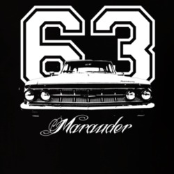 1963 MERCURY MARAUDER Grill Year Model Dark Shirt