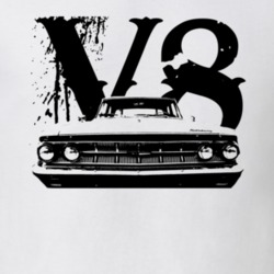 1963 Mercury Marauder Grill V8 Light T Shirt