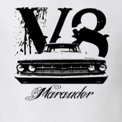 1963 Mercury Marauder Grill V8 Model Light T Shirt