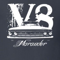1963 Mercury Marauder Grill V8 Model Dark T Shirt