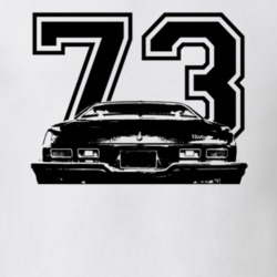 1973 Chevy Nova Faded Look Rear View Year Light Shirt
