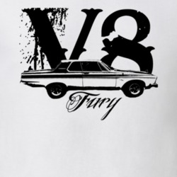 1963 Plymouth Fury Side V8 Model Light Shirt