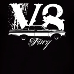1963 Plymouth Fury Side V8 Model Dark Shirt