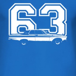 1963 Plymouth Fury Side Year Dark Shirt