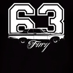 1963 Plymouth Fury Side Year Model  T Shirt