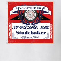 King Of The Road 1944 Studebaker Special Six Distressed Look T Shirt