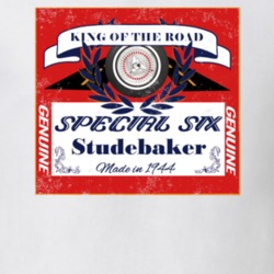 King Of The Road 1944 Studebaker Special Six Distressed Look T Shirt
