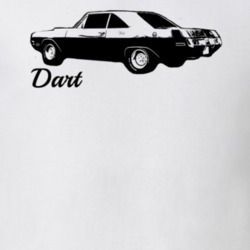 1970 Dodge Dart Side View Model Name T Shirt