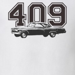 1962 Chevy Bel Air Side Engine Size Light Shir T Shirt