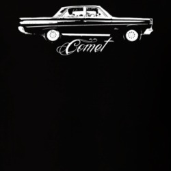 1964 Mercury Comet Side Model Dark Shirt