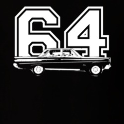 1964 Mercury Comet Side Year Dark Shirt