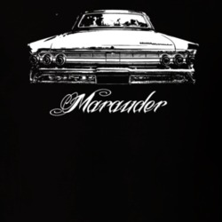 1963 Mercury Marauder Rear Model Dark Shirt