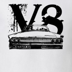1963 Mercury Marauder Rear V8 Light Shirt