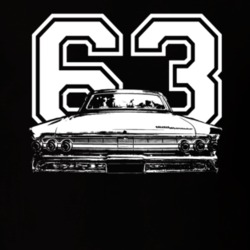 1963 Mercury Marauder Rear Year T Shirt