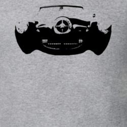 1950 Bulletnose Studebaker Grill View Light Color Shirt