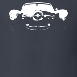 1950 Bulletnose Studebaker Grill View Dark Shirt