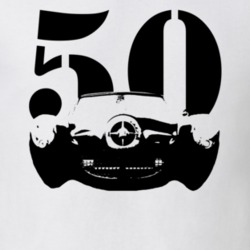 1950 Bulletnose Studebaker Grill View With Year Light Shirt