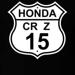 Highway Route Sign 2015 CR Z T Shirt