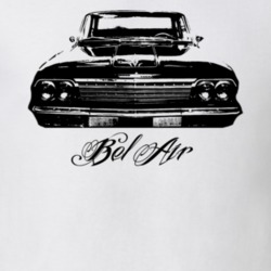 1962 Cheverolet Bel Air Grill View Model Light Shirt