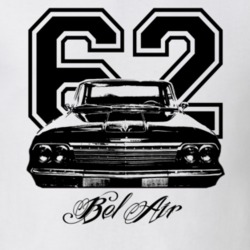 1962 Chevrolet Bel Air Grill View Year Model Light Shirt
