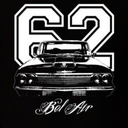 1962 Chevrolet Bel Air Grill View Year Model Dark Shirt