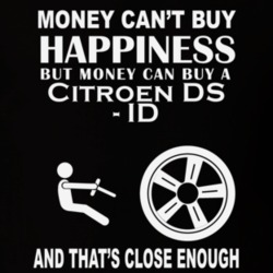 Money Cant Buy A Citroen DS - ID Funny Dark Shirt