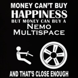 Money Cant Buy A Citroen Nemo Multispace Funny Dark Shirt