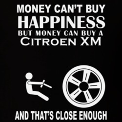 Money Cant Buy A Citroen XM Funny Dark Shirt
