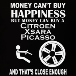 Money Cant Buy A Citroen Xsara Picasso Funny Dark Shirt