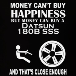 Money Cant Buy A Datsun 180B SSS Funny Dark Shirt
