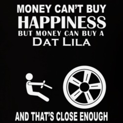 Money Cant Buy A Datsun Dat Lila Funny Dark Shirt