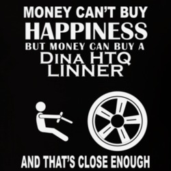 Money Cant Buy A Dina HTQ LINNER Funny Dark Shirt