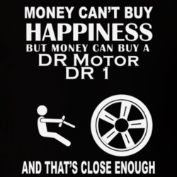 Money Cant Buy A DR Motor DR 1 Funny Dark Shirt