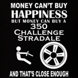 Money Cant Buy A Ferrari 350 Challenge Stradale Funny Dark Shirt