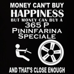 Money Cant Buy A Ferrari 365 P Pininfarina Speciale Funny Dark Shirt
