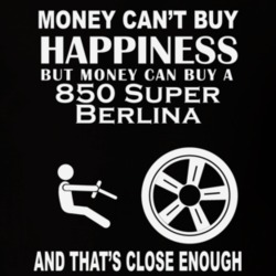 Money Cant Buy A Fiat 850 Super Berlina Funny Dark Shirt