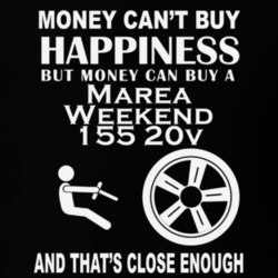 Money Cant Buy A Fiat Marea Weekend 155 20v Funny Dark Shirt