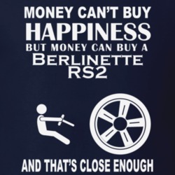 Money Cant Buy A Hommell Berlinette RS2 Funny Dark Shirt
