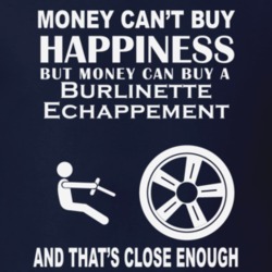 Money Cant Buy A Hommell Burlinette Echappement Funny Dark Shirt