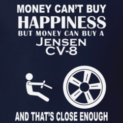 Money Cant Buy A Jensen CV-8 Funny Dark Shirt