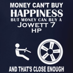 Money Cant Buy A Jowett 7 hp Funny Dark Shirt