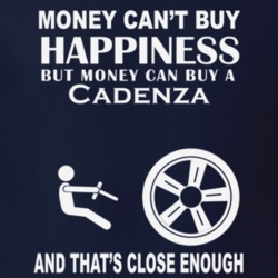 Money Cant Buy A Kia Cadenza Funny Dark Shirt