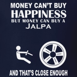 Money Cant Buy A Lamborghini Jalpa Funny Dark Shirt