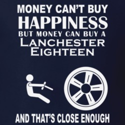 Money Cant Buy A Lanchester Eighteen Funny Dark Shirt