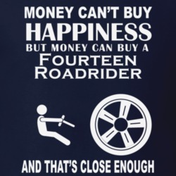 Money Cant Buy A Lanchester Fourteen Roadrider Funny Dark Shirt