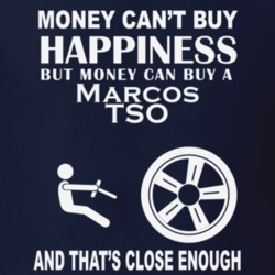 Money Cant Buy A Marcos Marcos TSO Funny Dark Shirt