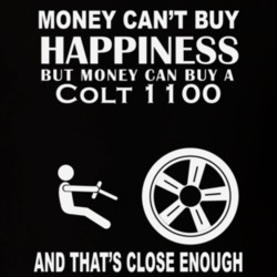 Money Cant Buy A Mitsubishi Colt 1100 Funny Dark Shirt