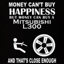 Money Cant Buy A Mitsubishi L300 Funny Dark Shirt