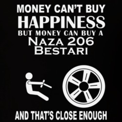 Money Cant Buy A Naza 206 Bestari Funny Dark Shirt